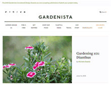 Tablet Screenshot of gardenista.com